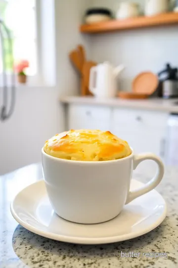 Cheesy Coconut Flour Mug Bread steps