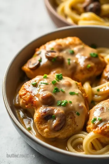 Cheesy Marsala Chicken Bake steps