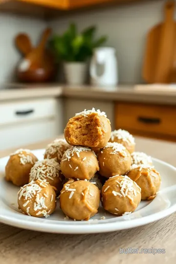 Coconut Peanut Butter Balls steps