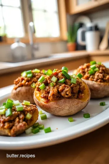 Chorizo-Stuffed Potatoes steps