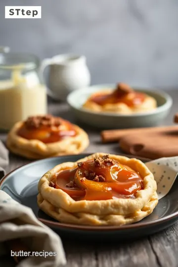 Cinnamon Sugar Apple Pastries with Caramel steps