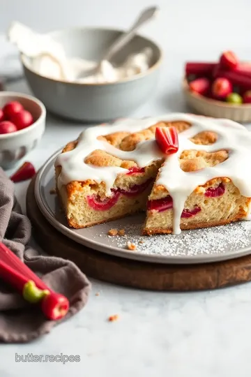 Rhubarb Cake Delight: A 35-Minute Wonder steps