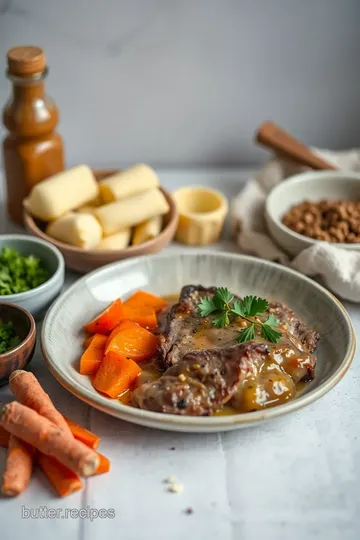 Savory Steak & Sweet Potato Cornish Pasty Delight ingredients