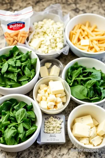 Creamy Blue Cheese Pasta with Wilted Greens ingredients