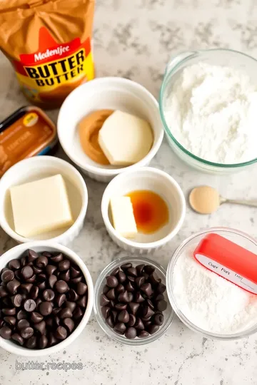 Creamy Peanut Butter Meltaway Recipe ingredients