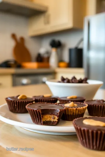 Decadent Chocolate Peanut Butter Cups steps