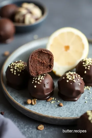 Indulgent Chocolate Truffles: Easy and Delicious presentation