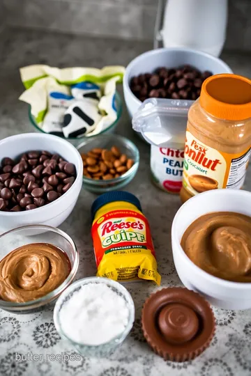 Decadent Homemade Reese’s Peanut Butter Cups ingredients