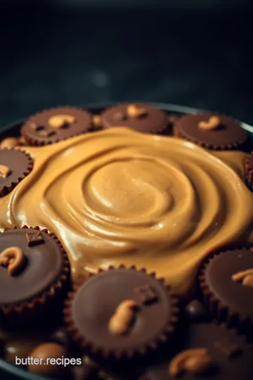 Decadent Homemade Reese’s Peanut Butter Cups presentation