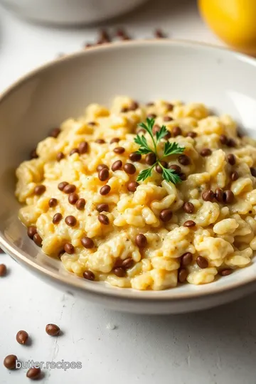 Decadent Truffled Lentil and Kale Risotto steps