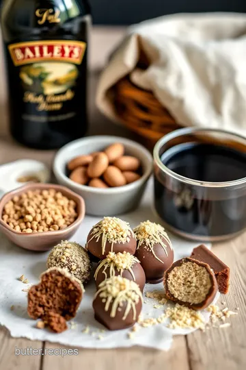 Quick & Indulgent Baileys Truffles ingredients