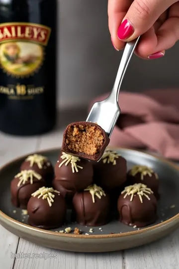 Quick & Indulgent Baileys Truffles steps