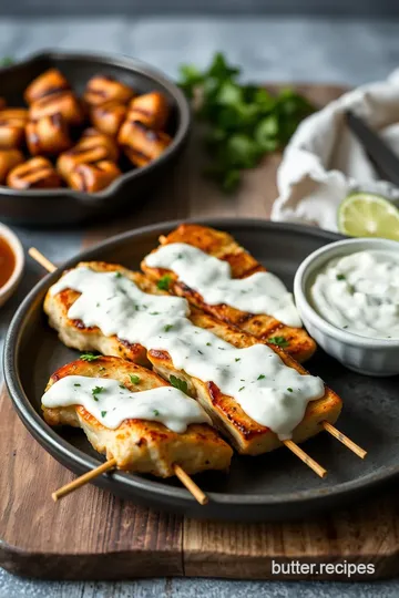 Grilled Chicken Souvlaki with Tzatziki Sauce steps