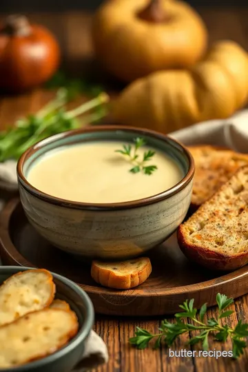 Delicious Creamy Potato Soup presentation