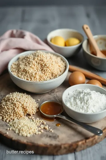 Quick & Easy Honey Buckwheat Soda Bread ingredients