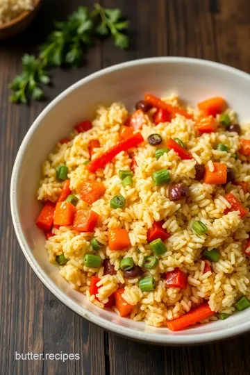 Delicious Vegetable Rice Medley steps