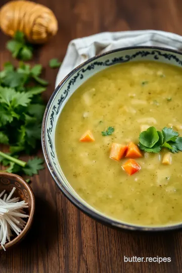 Delicious Vegetarian Thai Green Curry ingredients