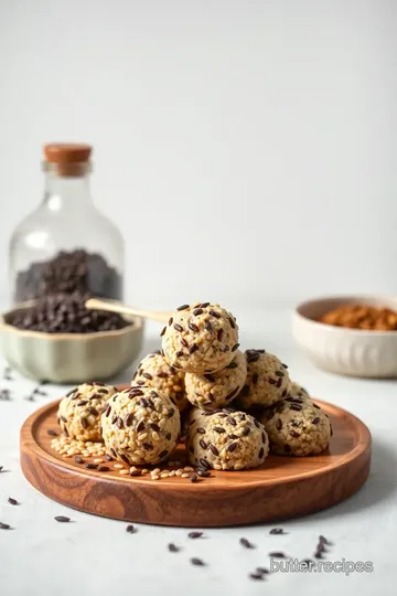 No-Bake Sesame Treats with Black Seeds ingredients