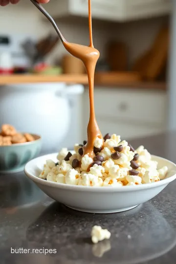 Chocolate Peanut Butter Popcorn Recipe steps