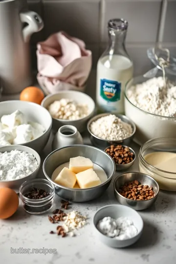 Earl Grey Meringue Cake: A Dreamy Dessert Experience ingredients