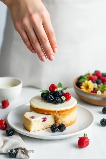 Bake Elderflower Cake with Fresh Berries steps