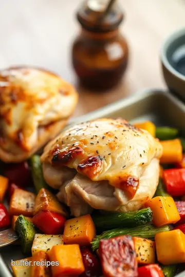 Flavorful Chicken Thighs with Veggies steps