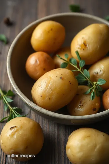 Flavorful Herb-Infused Steamed Potatoes ingredients