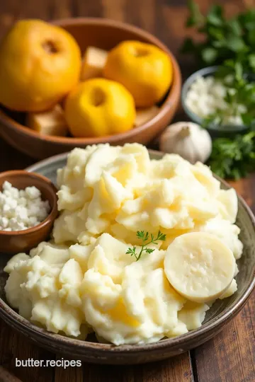 Fluffy Pressure Cooker Mashed Potatoes ingredients