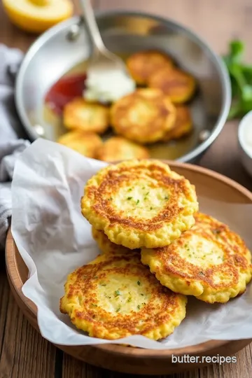 Zucchini Fritters Recipe steps