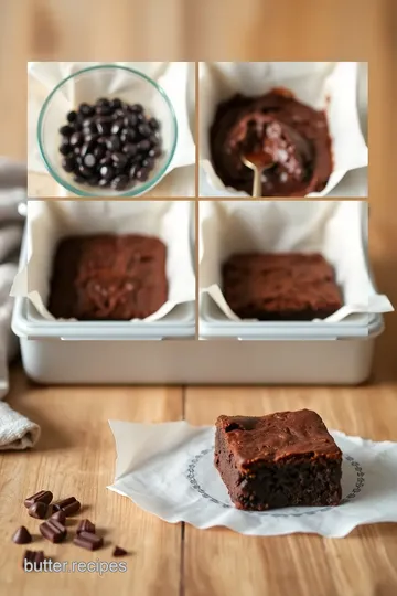 Fudgy Dark Chocolate Delight steps