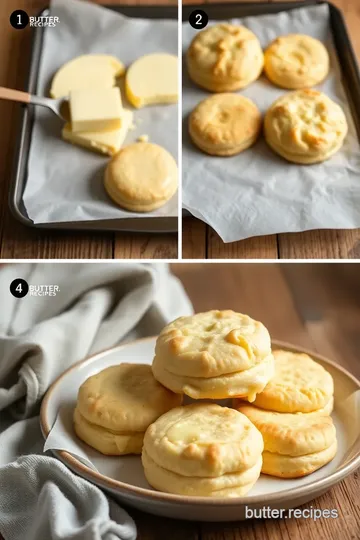 Golden Butter Biscuits Delight steps