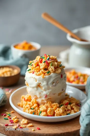 Golden Cornflake Delights with Sprinkles ingredients