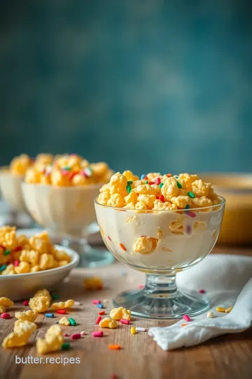 Golden Cornflake Delights with Sprinkles steps