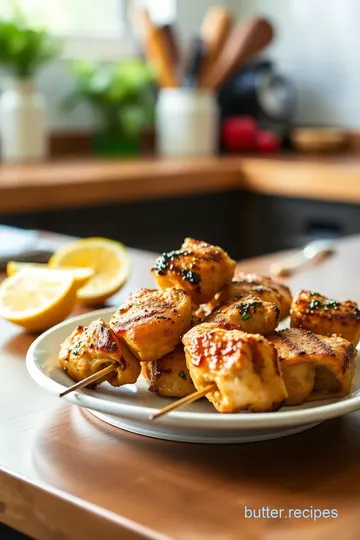 Chicken Butt Joke Skewers steps