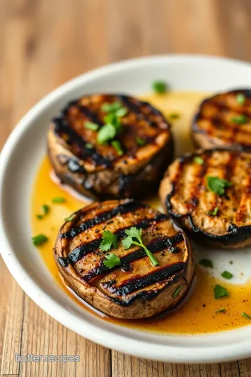 Grilled Portobello Delight with Parmesan steps