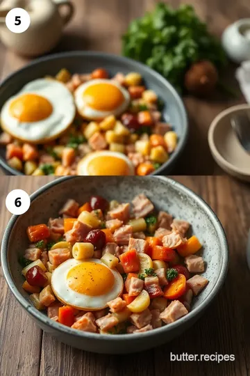 Hearty Ham & Veggie Breakfast Delight steps