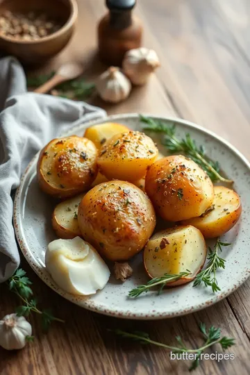 Herb-Infused Hasselback Potatoes ingredients