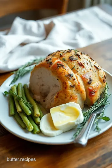 Herb-Butter Roast Turkey Crown ingredients