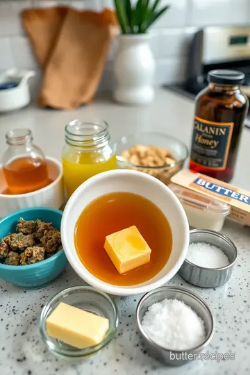 Canna Honey Infused Butter ingredients