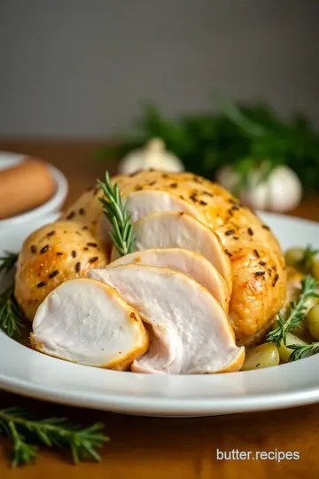 Butter Herb Turkey Injection Recipe presentation