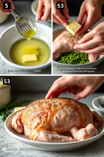 Butter Herb Turkey Injection steps