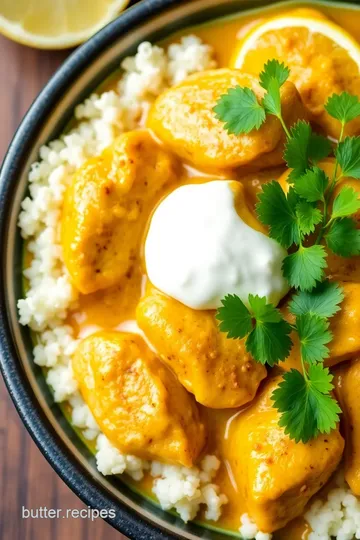 Spicy Perspective’s Perfect Instant Pot Butter Chicken Curry presentation