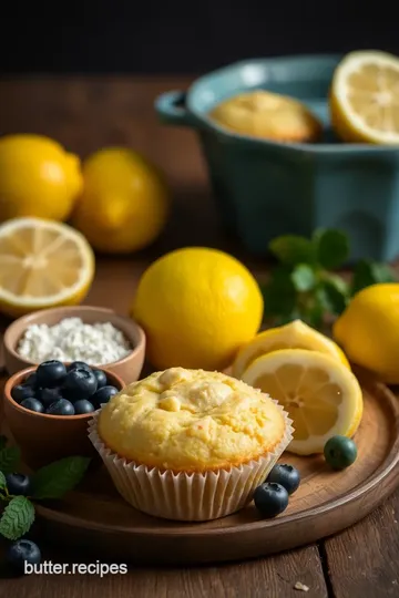 Lemon Blueberry Muffins Delight ingredients