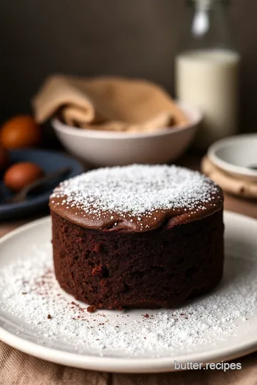 Magical Egg-Free Dairy-Free Chocolate Cake presentation