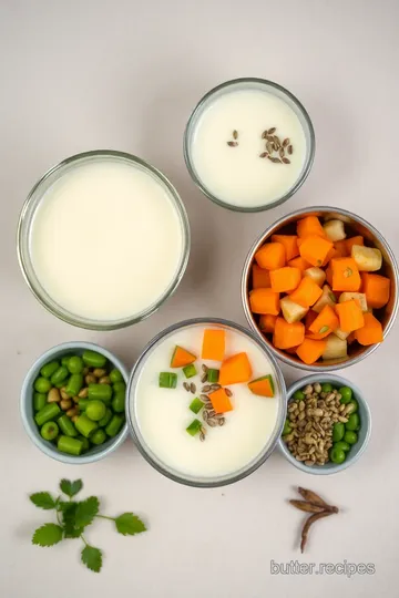 Buttermilk Curry (Majjige Huli) ingredients