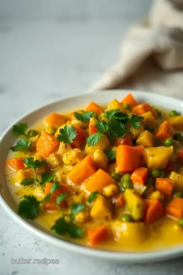 Buttermilk Curry (Majjige Huli) presentation