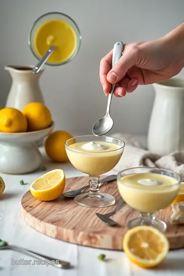 Lemon Vanilla Posset steps