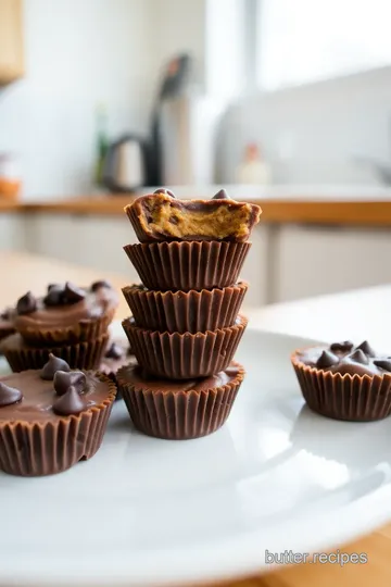 PBfit Peanut Butter Cups with a Twist steps