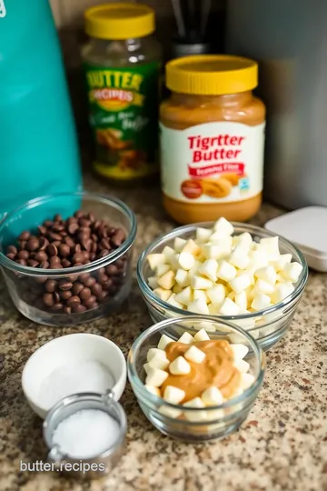 Tiger Butter Almond Bark Recipe ingredients