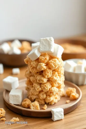 Marshmallow Delight Rice Krispies Treats presentation